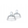 Tetina din silicon - set 2 bucati -  Fast flow - Little Dutch