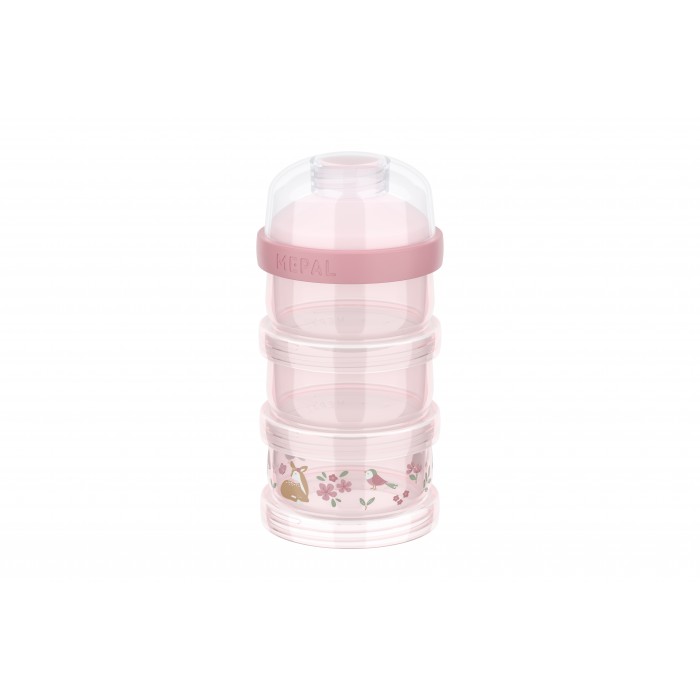 Recipiente stivuibile pentru mancarea bebelusului - set 3 bucati - Fairy Garden - Little Dutch