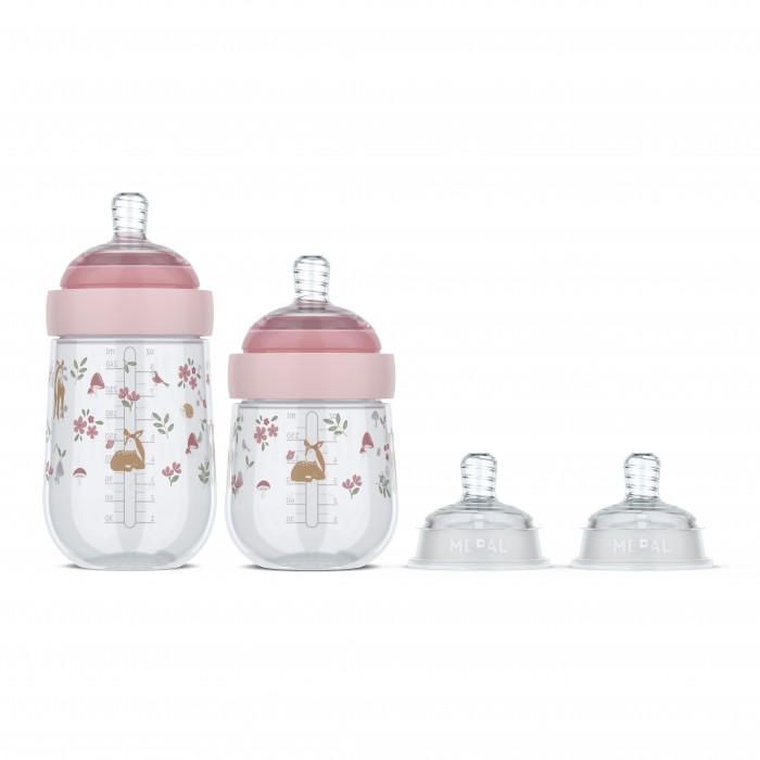 Set de sticlute pentru bebelusi Mio -  4 bucati – Fairy Garden - Little Dutch