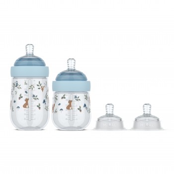 Set de sticlute pentru bebelusi Mio -  4 bucati – Forest Friends - Little Dutch Set de sticlute pentru bebelusi Mio -  4 bucati – Forest Friends - Little Dutch