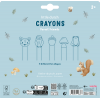 Creioane cerate in forma de anumalute - Forest Friends - Little Dutch
