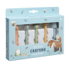 Creioane cerate in forma de anumalute - Forest Friends - Little Dutch