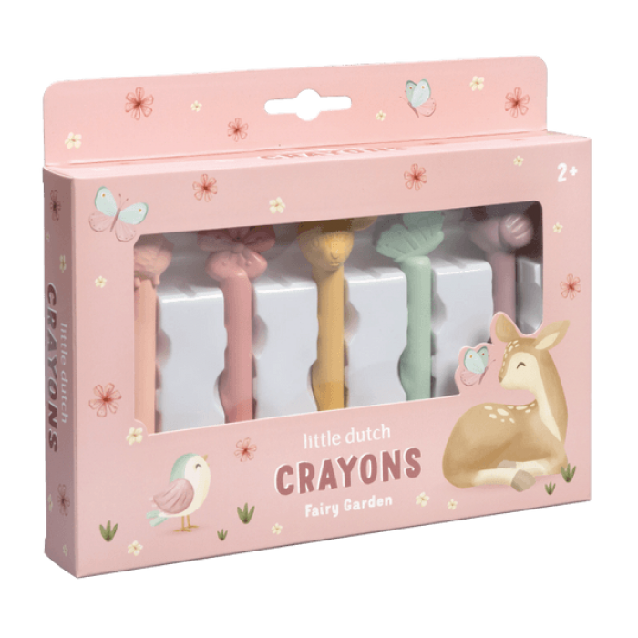 Creioane cerate in forma de anumalute - Fairy Garden - Little Dutch