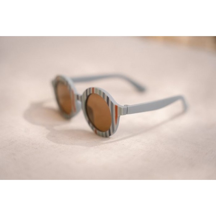 Ochelari de soare pentru copii cu protectie UV400 - Blue Stripes - Little Dutch
