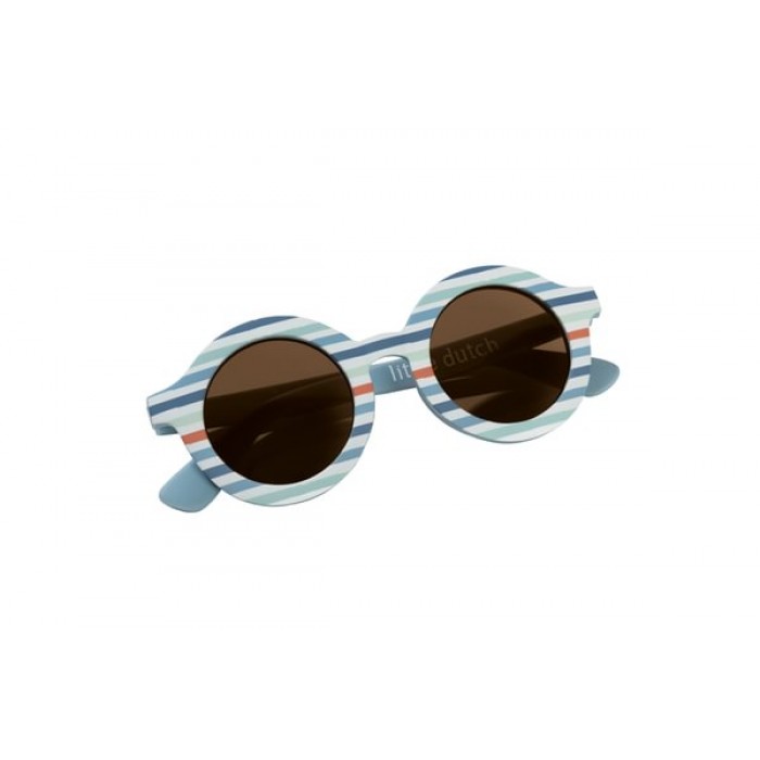 Ochelari de soare pentru copii cu protectie UV400 - Blue Stripes - Little Dutch