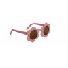 Ochelari de soare pentru copii cu protectie UV400 - Flower Pink - Little Dutch