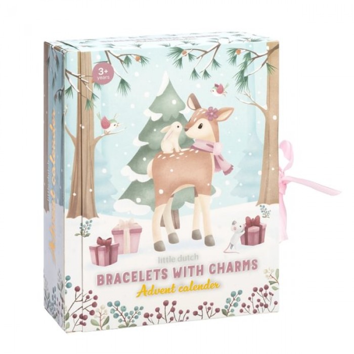 Bratara cu pandantive - Calendar de advent - Craciun - Little Dutch