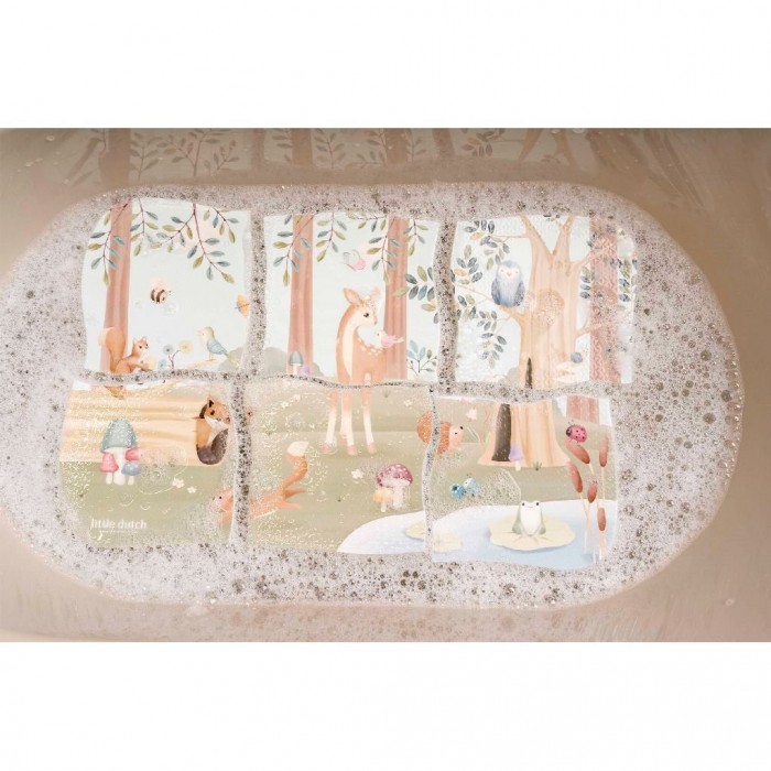 Joc puzzle pentru baie - Forest Friends - Little Dutch