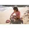 Jucarii pentru plaja - set de 5 piese - Pink Flowers - Little Dutch