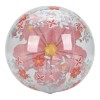 Minge de plaja cu figurina 3D - Floare - Roz - Little Dutch