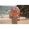 Minge de plaja cu figurina 3D - Floare - Roz - Little Dutch
