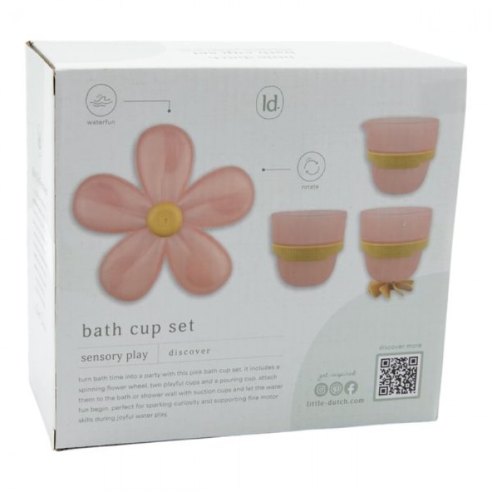 Set de jucarii de baie - Flower - Little Dutch Set de jucarii de baie - Flower - Little Dutch