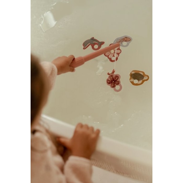 Set de jucarii de baie - joc de pescuit - Girl - Little Dutch Set de jucarii de baie - joc de pescuit - Girl - Little Dutch