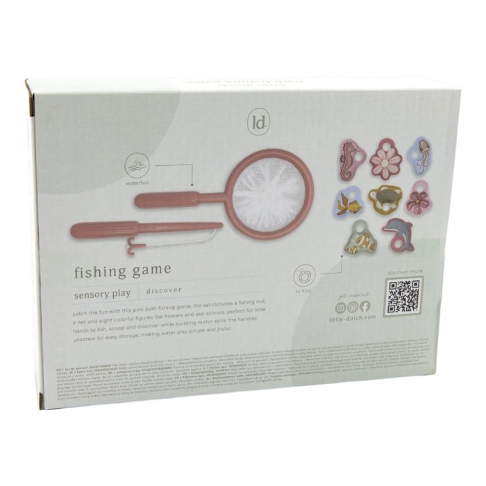 Set de jucarii de baie - joc de pescuit - Girl - Little Dutch Set de jucarii de baie - joc de pescuit - Girl - Little Dutch