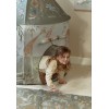 Cort pentru joaca si tunel - Safari Friends - Little Dutch