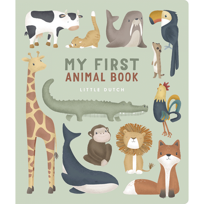 Carte pentru copii - My first animal book - Little Dutch