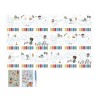 Carte de pictat cu acuarele si stickere - Jim Vehicles - Little Dutch