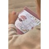 Carte de pictat cu acuarele si stickere - Rosa Fairy Garden - Little Dutch