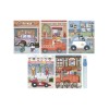 Carte magica de colorat cu apa - Jim Vehicles - Little Dutch