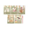 Carte magica de colorat cu apa - Rosa Fairy Garden - Little Dutch