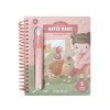 Carte magica de colorat cu apa - Rosa Fairy Garden - Little Dutch