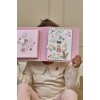 Carte magnetica cu figurine - Rosa Fairy Garden - Little Dutch
