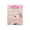 Set de colorat cu carte, creioane si stickere - Rosa Fairy Garden - Little Dutch