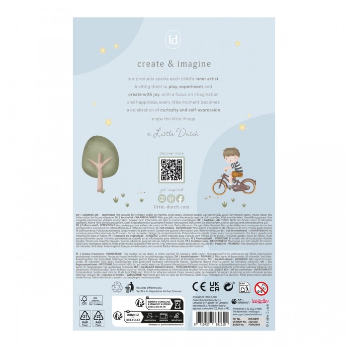 Valiza cu activitati creative - Jim Vehicles - Little Dutch
