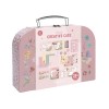 Valiza cu activitati creative - Rosa Fairy Garden - Little Dutch