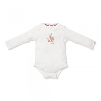 Body cu maneca lunga din bumbac organic - My first Christmas - Little Dutch Body cu maneca lunga din bumbac organic - My first Christmas - Little Dutch
