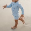 Bluza cu maneca lunga cu protectie UV 50+ - Sailor Bay Blue - Little Dutch