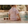 Tricou cu protectie UV 50+ - Summer Flowers  - Little Dutch