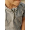 Tricou cu protectie UV 50+ - Turtle Island Olive - Little Dutch