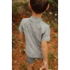 Tricou cu protectie UV 50+ - Turtle Island Olive - Little Dutch