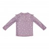 Bluza cu maneca lunga cu protectie UV 50+ - Mauve Blossom - Little Dutch