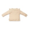 Bluza cu maneca lunga din bumbac organic - Baby Bunny - Sand - Little Dutch