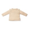 Bluza cu maneca lunga din bumbac organic - Baby Bunny - Sand - Little Dutch
