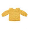 Bluzita cu maneci bufante - Warm Yellow Blooming Flower - Little Farm - Little Dutch