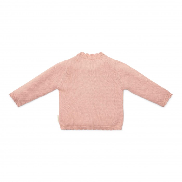 Cardigan - Little Farm - Soft Rose - Little Dutch