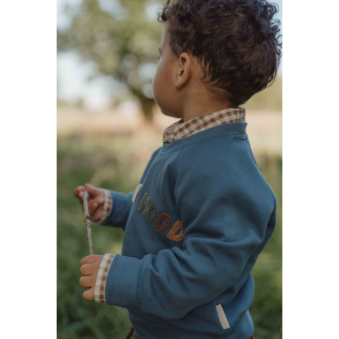 Bluza - Dark Blue - Little Farm - Little Dutch