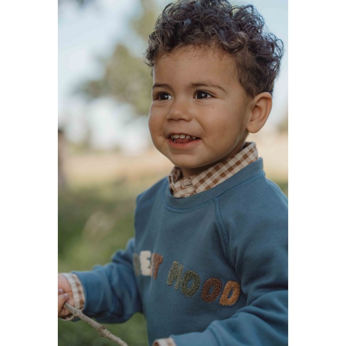 Bluza - Dark Blue - Little Farm - Little Dutch