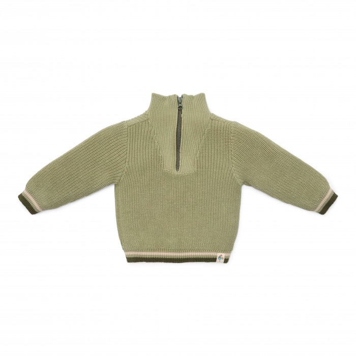 Pulover - Little Farm - Green - Little Dutch