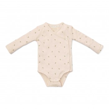 Body kimono din bumbac organic pentru bebelusi - Little Farm - Green Leves - Little Dutch Body kimono din bumbac organic pentru bebelusi - Little Farm - Green Leves - Little Dutch