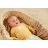 Bluza cu maneca lunga din bumbac organic - Little Farm - Warm Yellow - Little Dutch
