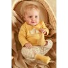 Bluza cu maneca lunga din bumbac organic - Little Farm - Warm Yellow - Little Dutch