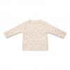 Bluza cu maneca lunga din bumbac organic - Little Farm - Green Leves - Little Dutch