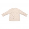 Bluza cu maneca lunga din bumbac organic - Little Farm - Green Leves - Little Dutch
