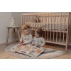 Pijama Salopeta din bumbac organic pentru copii - Fairy Leaves - Little Dutch
