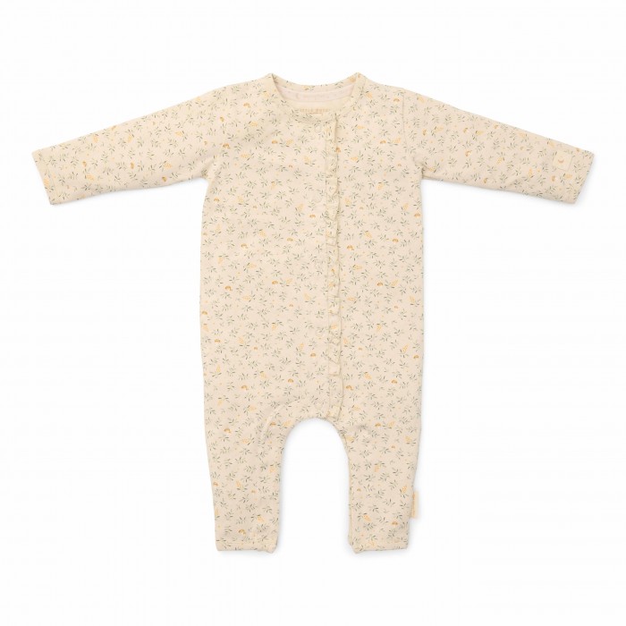 Pijama Salopeta din bumbac organic pentru copii - Fairy Leaves - Little Dutch