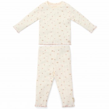 Pijama din bumbac organic - Fairy Blossom - Little Dutch Pijama din bumbac organic - Fairy Blossom - Little Dutch